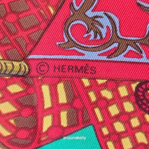 Hermès Silk Scarf Etendards et Bannières by Annie Faivre Green - Picture 4 of 14
